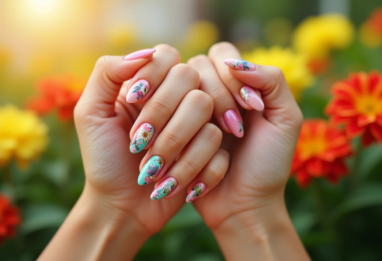 nail art summer